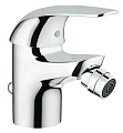 Смеситель для биде GROHE Euroeco с донным клапаном, хром (23263000) Смеситель для биде GROHE Euroeco с донным клапаном, хром (23263000)