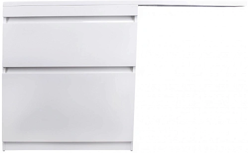 Тумба под раковину Style Line Даллас 140, 2 ящика, Люкс белая, PLUS СС-00002273 Тумба под раковину Style Line Даллас 140, 2 ящика, Люкс белая, PLUS СС-00002273