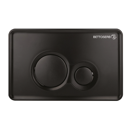 Клавиша смыва BETTOSERB TWIN 40006459 черный матовый Клавиша смыва BETTOSERB TWIN 40006459 черный матовый