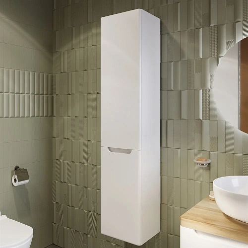 Шкаф-пенал STWORKI Берген 150 белый 542520 Шкаф-пенал STWORKI Берген 150 белый 542520