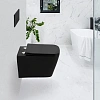Унитаз подвесной BelBagno ARDENTE-C BB3202CHR-MB без сиденья Унитаз подвесной BelBagno ARDENTE-C BB3202CHR-MB без сиденья