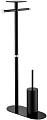 Стойка аксессуаров Boheme Venturo черный-хром 10953-B-CR Стойка аксессуаров Boheme Venturo черный-хром 10953-B-CR