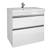 Тумба под раковину DREJA GRACE PLUS, 70 см, подвесная/напольная, 2 ящика, с опорами, белый глянец 99 99.0905 Тумба под раковину DREJA GRACE PLUS, 70 см, подвесная/напольная, 2 ящика, с опорами, белый глянец 99 99.0905