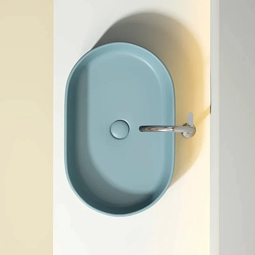 Раковина Ceramica Nova ELEMENT CN6048MLG Зеленый матовый накладная Раковина Ceramica Nova ELEMENT CN6048MLG Зеленый матовый накладная