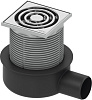Душевой трап TECE TECEdrainpoint S 50 низкий, без фланца 3601050