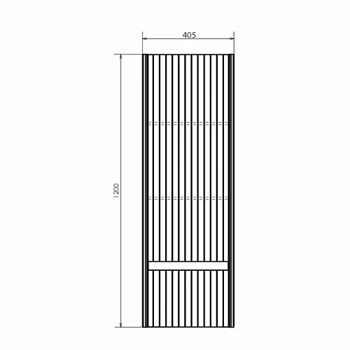 Шкаф-пенал Comforty Марсель-40 00-00012273 белая матовая Шкаф-пенал Comforty Марсель-40 00-00012273 белая матовая