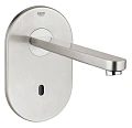 Кран GROHE Eurosmart CE (без функции смешивания воды), нержавеющая сталь (36334SD0) инфракрасный Кран GROHE Eurosmart CE (без функции смешивания воды), нержавеющая сталь (36334SD0) инфракрасный