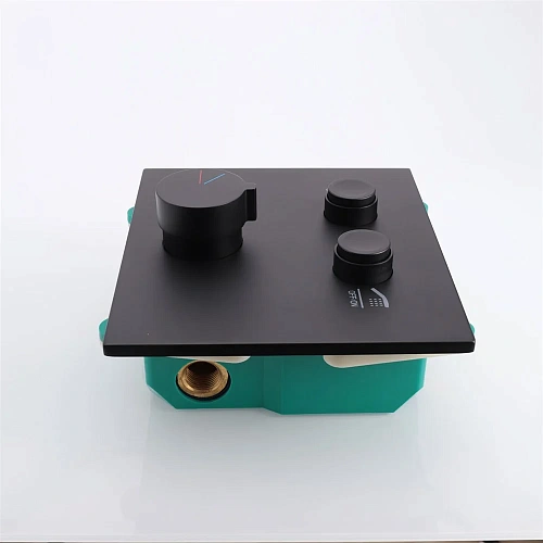 Смеситель для душа Vincea VSCV-421MB встраиваемый, черный Смеситель для душа Vincea VSCV-421MB встраиваемый, черный