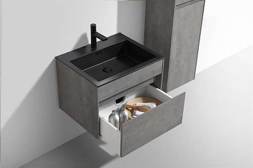 Тумба под раковину Vincea Chiara 60 Cement VMC-1C600CT Тумба под раковину Vincea Chiara 60 Cement VMC-1C600CT