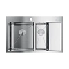 Кухонная мойка Omoikiri Akisame 78-2-IN-L нерж.сталь/нержавеющая сталь 4973062