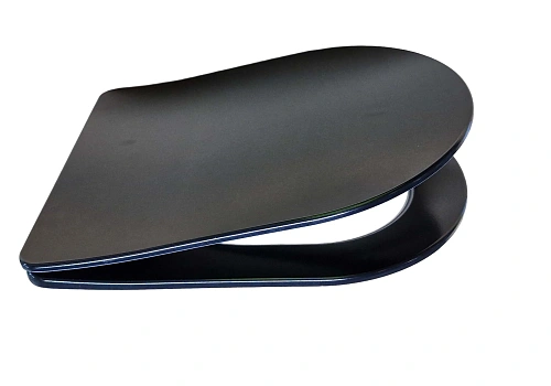 Крышка-сиденье Aquatek БЕТТА/ ОБЕРОН AQ5026-MB черный матовый Крышка-сиденье Aquatek БЕТТА/ ОБЕРОН AQ5026-MB черный матовый