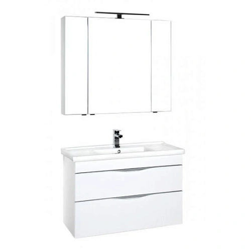 Комплект мебели Aquanet Эвора 100 белый 00184566 Комплект мебели Aquanet Эвора 100 белый 00184566