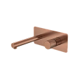 Смеситель для раковины Boheme Stick 125-CB.4 встраиваемый Copper Brushed ручка SPIRALE Смеситель для раковины Boheme Stick 125-CB.4 встраиваемый Copper Brushed ручка SPIRALE