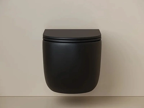 Унитаз подвесной Ceramica Nova UP CN4007MB черный матовый Унитаз подвесной Ceramica Nova UP CN4007MB черный матовый
