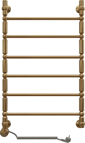 Полотенцесушитель электрический EWRIKA Медея B2 80х50 L, золото 473270 Полотенцесушитель электрический EWRIKA Медея B2 80х50 L, золото 473270