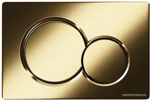 Клавиша смыва Ceramica Nova Balance Sphere CN12-003BG брашированное золото Клавиша смыва Ceramica Nova Balance Sphere CN12-003BG брашированное золото