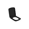 Крышка-сиденье Ambassador Benefit 202T20201 (толстое) черное матовое Крышка-сиденье Ambassador Benefit 202T20201 (толстое) черное матовое