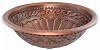 Картинка анонса товара «раковина медная bronze de luxe r303, цвет - old nickel silver (состаренное никелированное серебро),  r303_old_nickel_silver»