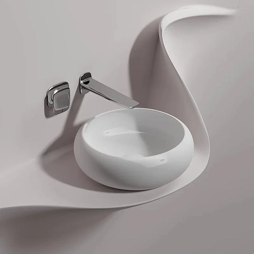 Раковина Ceramica Nova ELEMENT CN6050MW белый матовый накладная Раковина Ceramica Nova ELEMENT CN6050MW белый матовый накладная