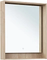 Зеркало Aquanet Милан 70 дуб светлый 00336404 Зеркало Aquanet Милан 70 дуб светлый 00336404