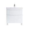 Тумба под раковину AM.PM Like M80FSX0802WG напольная, 80 см, белый