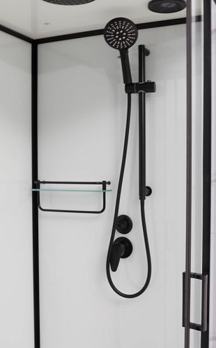 Душевая кабина Frank F408 Black 80х80х200 см 800804 Душевая кабина Frank F408 Black 80х80х200 см 800804
