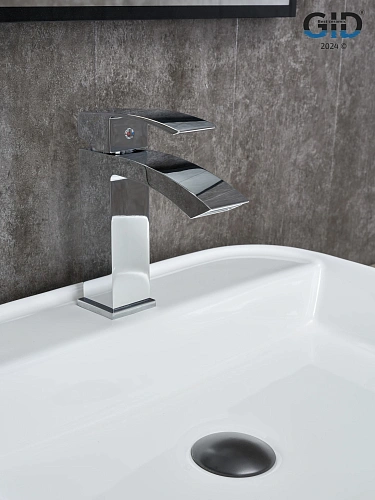 Смеситель для раковины Gid Victoria L120-CH-K L120CHK хром Смеситель для раковины Gid Victoria L120-CH-K L120CHK хром