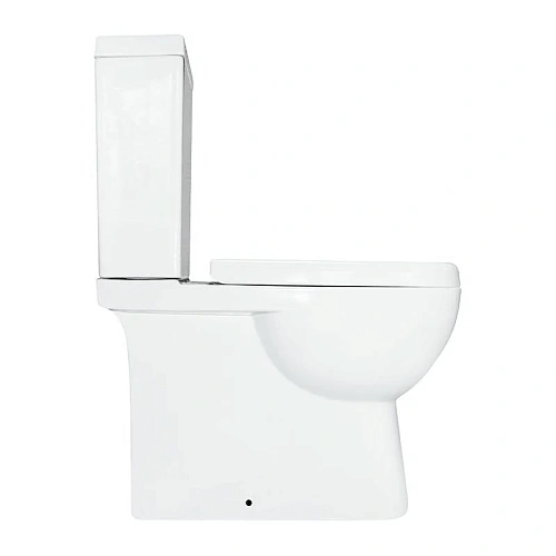 Унитаз напольный Sanita Luxe Quadro QDRSLCC01040522 компакт Унитаз напольный Sanita Luxe Quadro QDRSLCC01040522 компакт