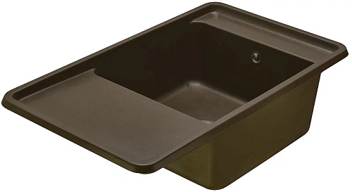 Кухонная мойка Aquaton Беллис 87 1A724832BS280 из литого мрамора, кофе Кухонная мойка Aquaton Беллис 87 1A724832BS280 из литого мрамора, кофе