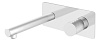 Картинка анонса товара «смеситель для раковины boheme stick white 125-w встраиваемый»