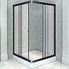 Душевой уголок Radomir Дрим 100х110 1-03-6-2-0-1230 прямоугольный, правый, стекло прозрачное, поддон с каркасом и сифоном, профиль черный Душевой уголок Radomir Дрим 100х110 1-03-6-2-0-1230 прямоугольный, правый, стекло прозрачное, поддон с каркасом и сифоном, профиль черный