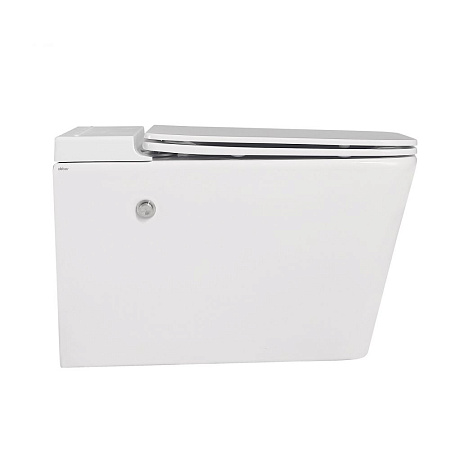 Унитаз подвесной ABBER Rechteck AC1202P белый с импульсным смывом с крышкой микролифт Унитаз подвесной ABBER Rechteck AC1202P белый с импульсным смывом с крышкой микролифт