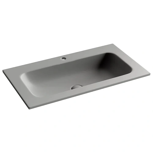 Раковина Ceramica Nova Grace CN7012MH 810x457x137мм мебельная, антрацит матовый Раковина Ceramica Nova Grace CN7012MH 810x457x137мм мебельная, антрацит матовый