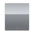 Зеркало DREJA POINT, 80x90 см, сенсорный выключатель, LED-подсветка 99.9029 Зеркало DREJA POINT, 80x90 см, сенсорный выключатель, LED-подсветка 99.9029