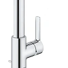 Смеситель для раковины GROHE Lineare New с донным клапаном, L-Size, хром (23296001) Смеситель для раковины GROHE Lineare New с донным клапаном, L-Size, хром (23296001)