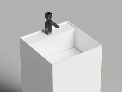 Раковина Salini ARMONIA SQUARE TOP 01 покраска по RAL полностью 130511TGF 450x450 напольная S-Sense Раковина Salini ARMONIA SQUARE TOP 01 покраска по RAL полностью 130511TGF 450x450 напольная S-Sense