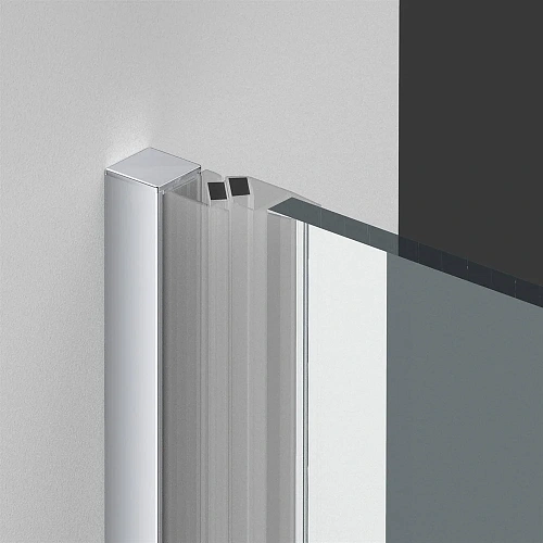 Душевая дверь Vincea Alpha VDP-3AL600CL, хром, стекло прозрачное Душевая дверь Vincea Alpha VDP-3AL600CL, хром, стекло прозрачное