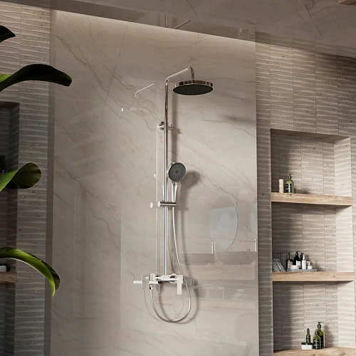 Душевая система Vincea VSFS-413CH с изливом, хром Душевая система Vincea VSFS-413CH с изливом, хром