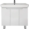 Тумба под раковину DREJA Q PLUS (D), 80 см, подвесная/напольная, 3 дверцы, с опорами, белый глянец 9 99.1006 Тумба под раковину DREJA Q PLUS (D), 80 см, подвесная/напольная, 3 дверцы, с опорами, белый глянец 9 99.1006