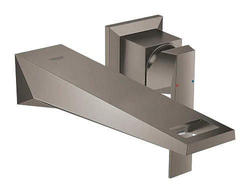 Смеситель для раковины GROHE Allure Brilliant, настенный монтаж, верхняя монтажная часть, темный гра 19783AL0 Смеситель для раковины GROHE Allure Brilliant, настенный монтаж, верхняя монтажная часть, темный гра 19783AL0