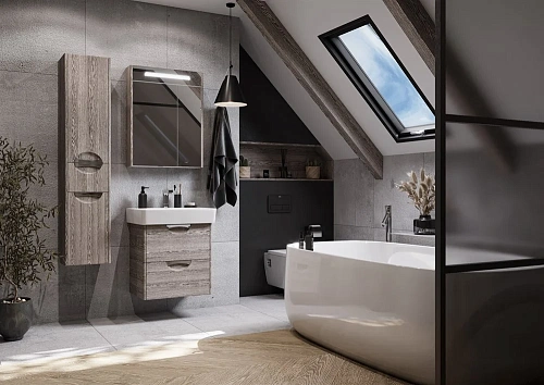 Тумба под раковину Aquaton Сильва 60 дуб фьорд 1A211801SIW60 Тумба под раковину Aquaton Сильва 60 дуб фьорд 1A211801SIW60