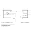 Тумба под раковину BelBagno KRAFT 39-500/390-2C-SO-VO еловый матовый 500x395x500 Тумба под раковину BelBagno KRAFT 39-500/390-2C-SO-VO еловый матовый 500x395x500