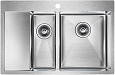 Детальная картинка товара «кухонная мойка paulmark liga pm227851-bsr брашированная нерж. сталь правая 780х510мм»