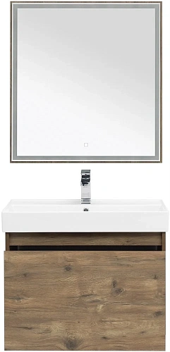 Комплект мебели Aquanet Nova Lite 75 дуб рустикальный (1 ящик) 00254217 Комплект мебели Aquanet Nova Lite 75 дуб рустикальный (1 ящик) 00254217