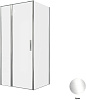 Картинка анонса товара «душевой уголок allen brau priority 100x80 3.31028.00 + 3.31040.00 хром»