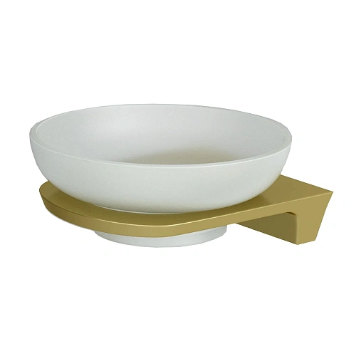 Мыльница WasserKRAFT Aisch K-5929 золото Мыльница WasserKRAFT Aisch K-5929 золото