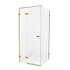 Душевой уголок NEW TRENDY AVEXA GOLD 120x110x200 EXK-1772 (брашированное золото)