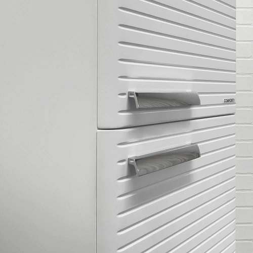 Шкаф-пенал Comforty Танжер-35 00-00019362 белый матовый Шкаф-пенал Comforty Танжер-35 00-00019362 белый матовый