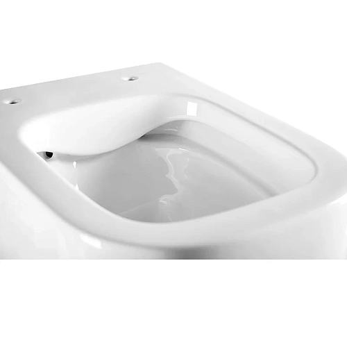 Унитаз подвесной CHARUS PINTO RIMLESS EWC700-126W безободковый, c легкосъемным сиденьем, с функцией микролифт Унитаз подвесной CHARUS PINTO RIMLESS EWC700-126W безободковый, c легкосъемным сиденьем, с функцией микролифт