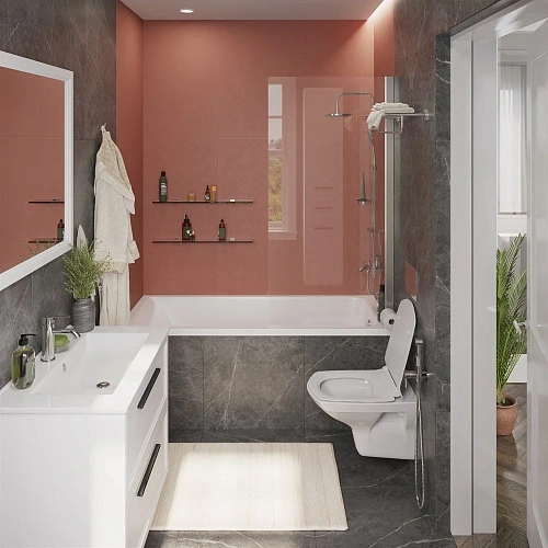 Шторка на ванну STWORKI Стокгольм GV-861 MT 50х150 см, профиль хром матовый 449588 Шторка на ванну STWORKI Стокгольм GV-861 MT 50х150 см, профиль хром матовый 449588